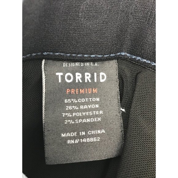 Torrid Bombshell Skinny Jean Premium Stretch Medium Wash 26 Regular - Picture 5 of 5